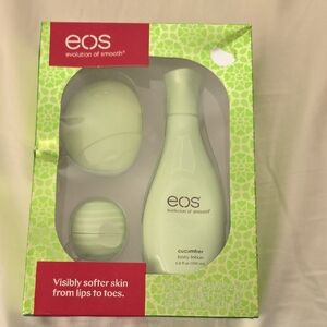 eos Cucumber Body Lotion and Balm Set - Light Green